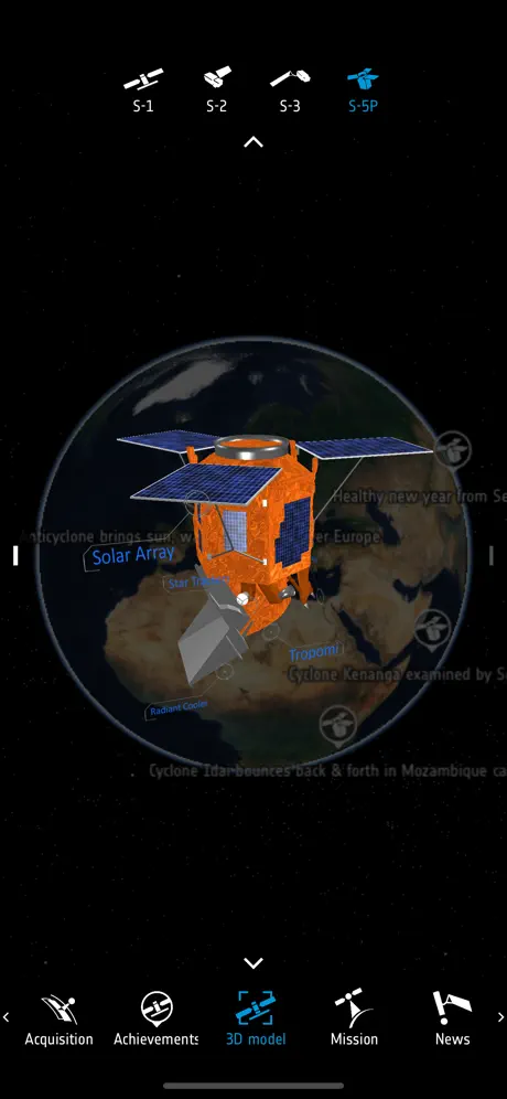 Copernicus Sentinel App Screenshot 2